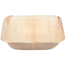 Load image into Gallery viewer, Palm Leaf Square Bowl 3.5&quot; Inch - 3oz Mini (25 count)
