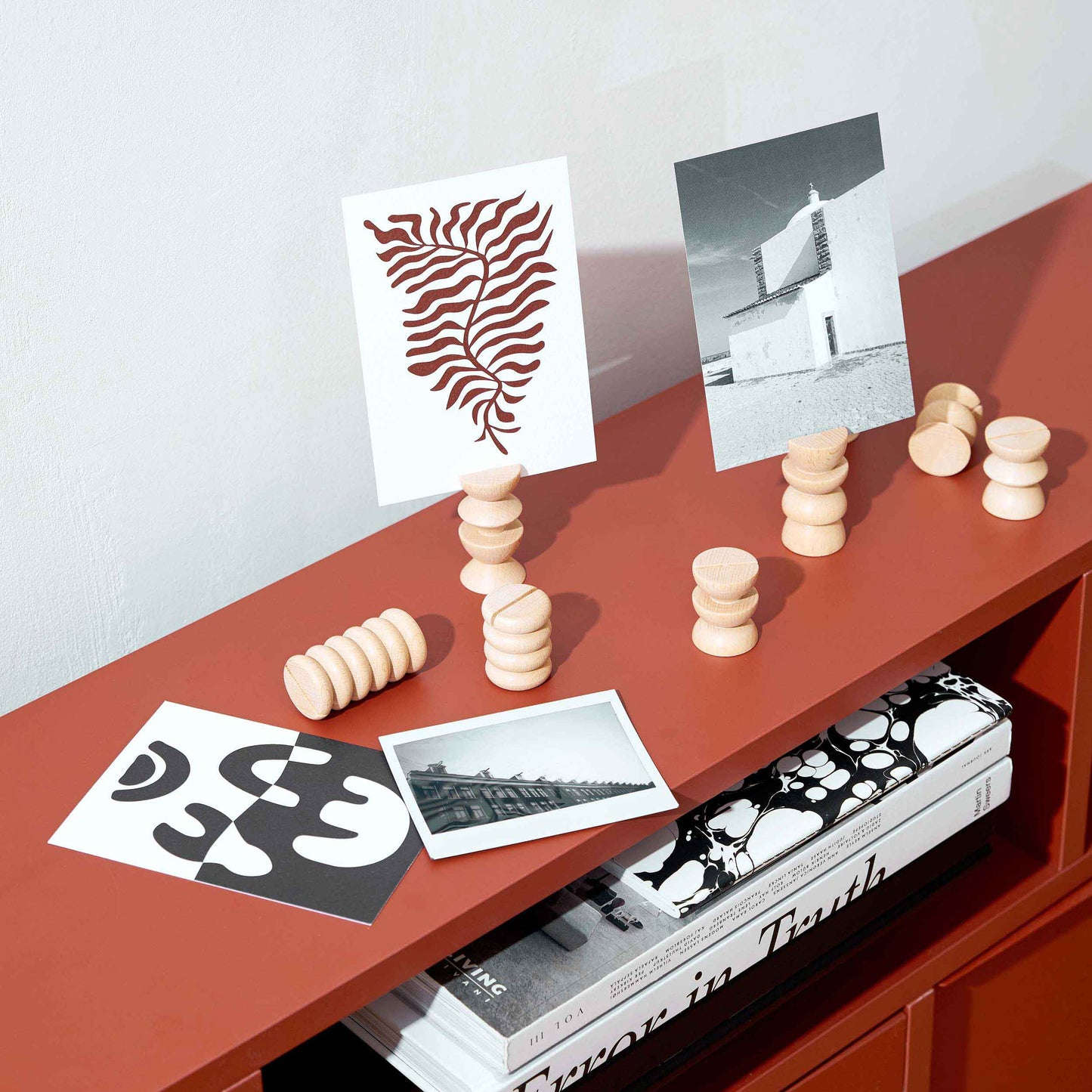 Totem Picture / Postcard Stands - Set of 5 Tall